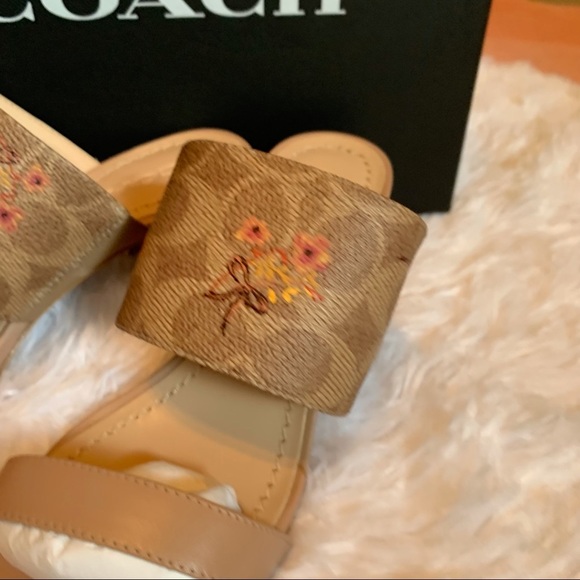 Coach Mae Mule Sig Pra Heel - Picture 13 of 16